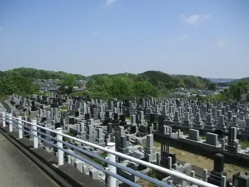 八王子聖地霊園 墓地全景