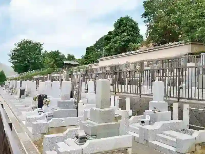 墓地の様子