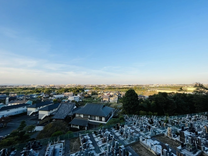 多摩川台墓苑 墓地全景