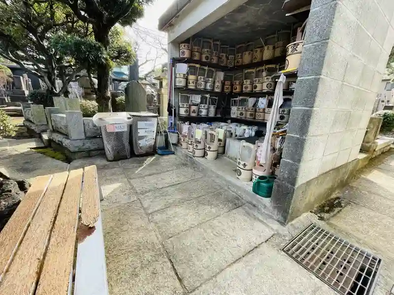 清岸寺 水汲み場の写真