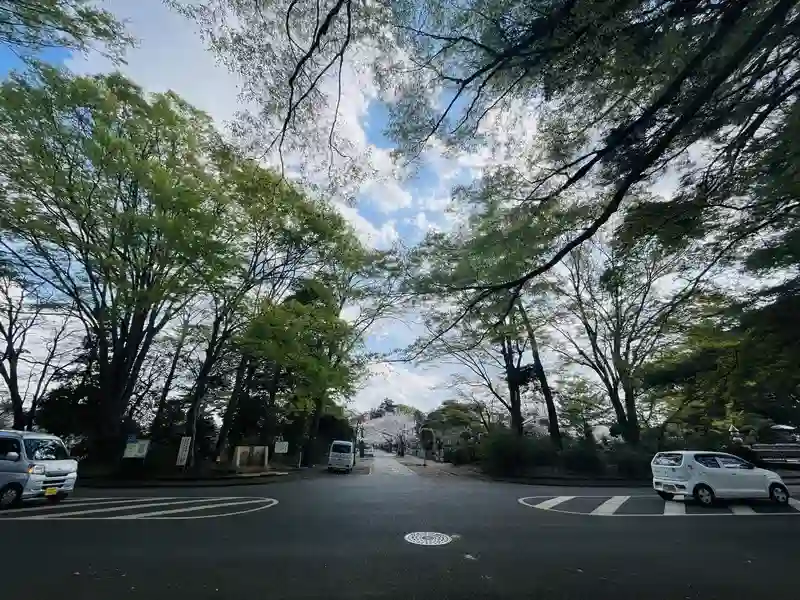 都立 多磨霊園 駐車場