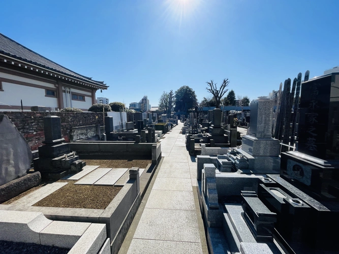 高林寺 平坦な通路