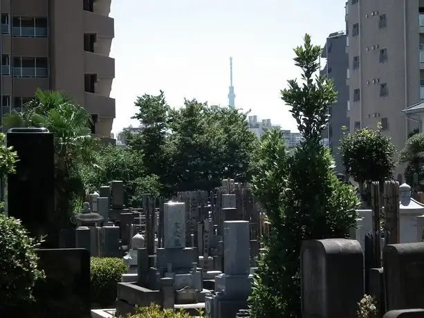 歴史のあるお寺が管理