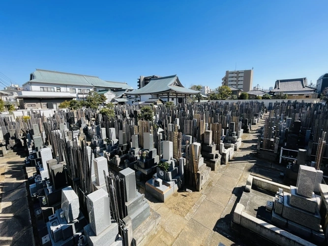 徳源院 墓地