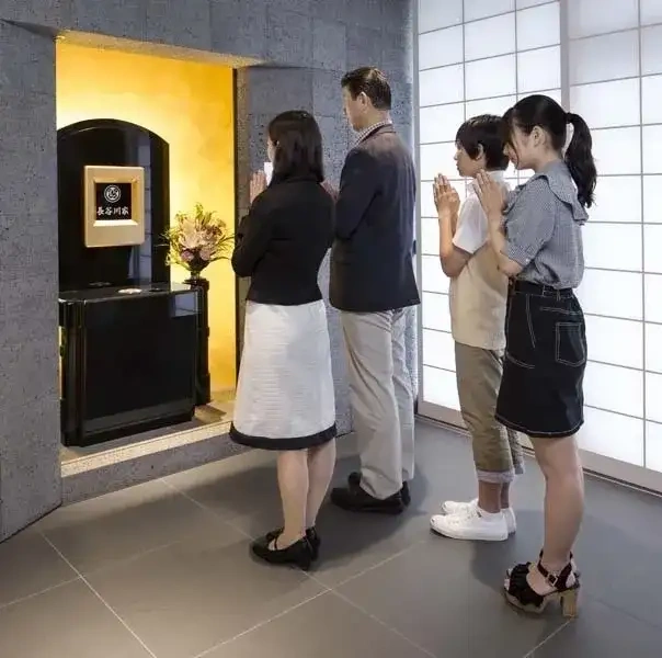 参拝の様子