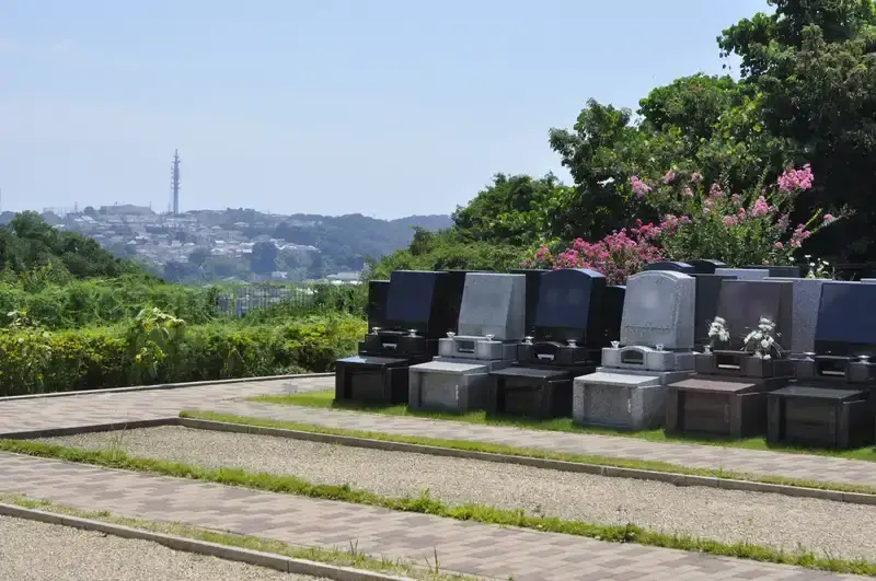 あおぞら霊園 高台にあり風通しと日当たりも抜群