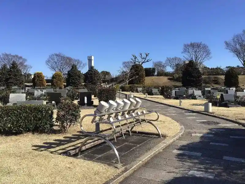 藤沢市営 大庭台墓園 水汲み場の写真