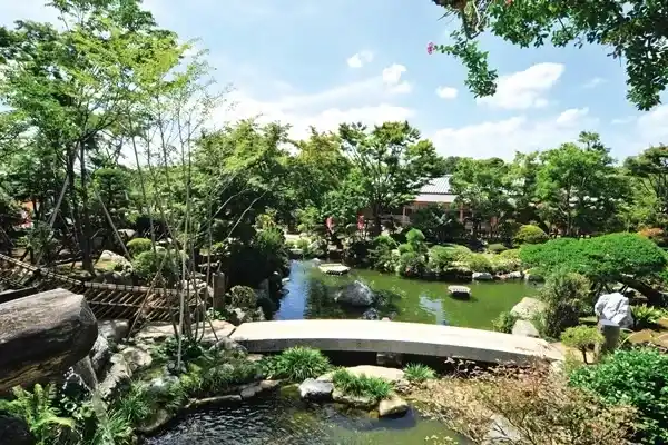 日本庭園陵墓 紅葉亭 