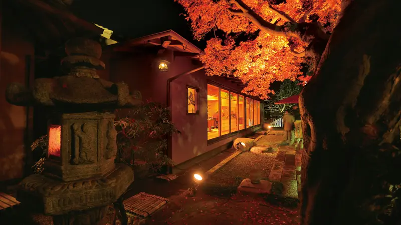 日本庭園陵墓 紅葉亭 