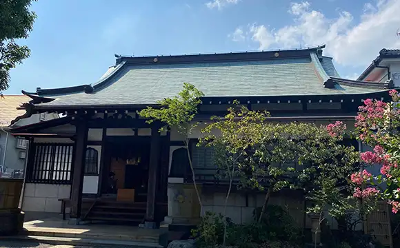 歴史あるお寺