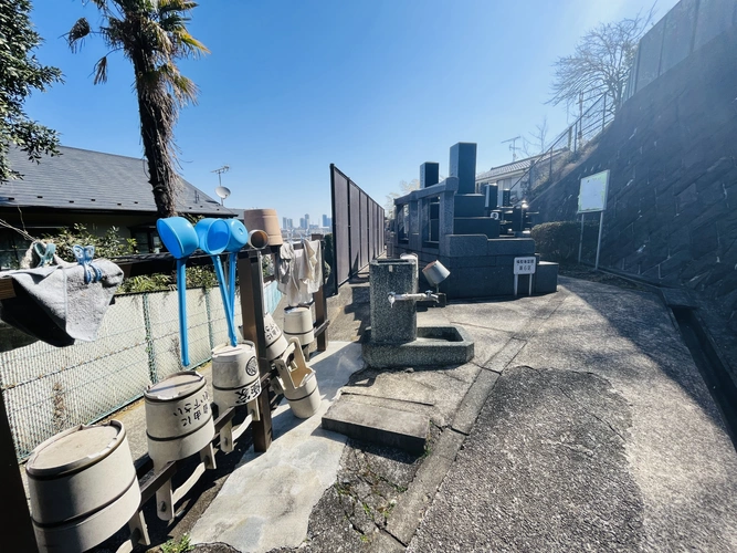 橘聖地第二霊園 水汲み場の写真