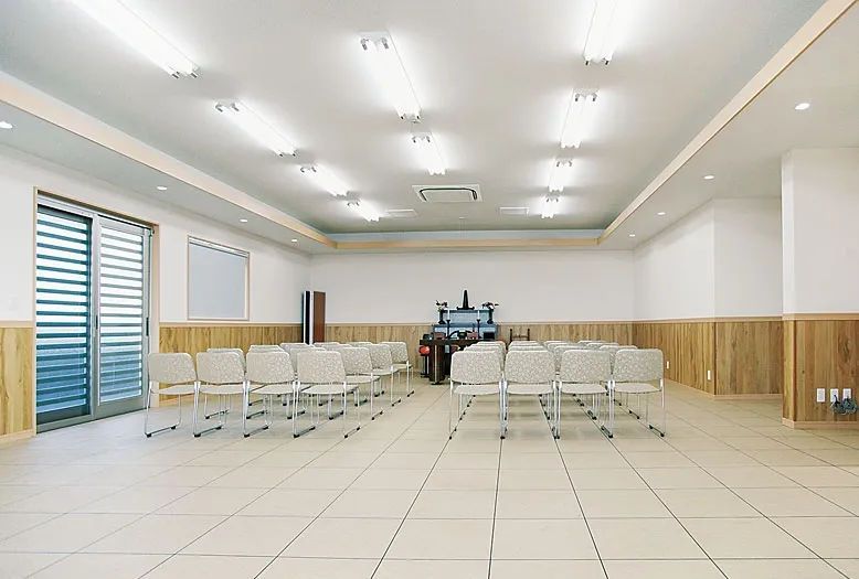 相模ふれあいの杜 田名聖地霊園 法要施設の写真
