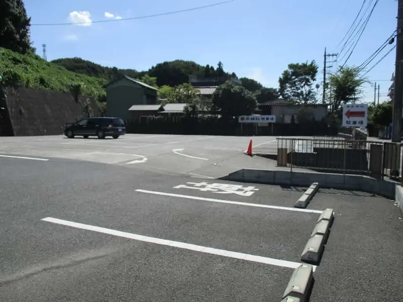 武洲柿生 琴平神社 駐車場の写真