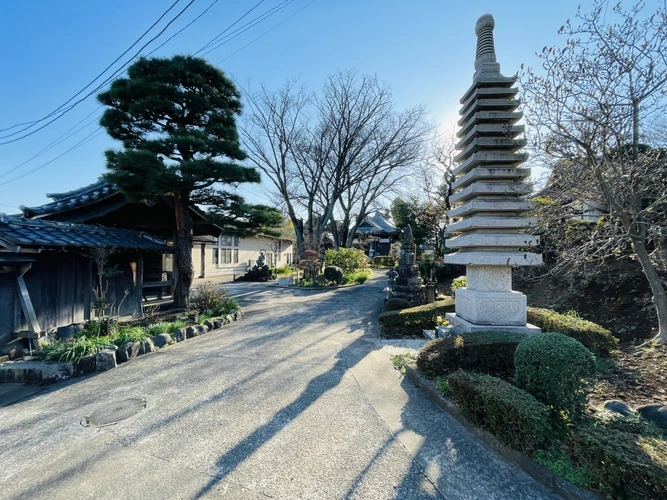 法雲寺 境内