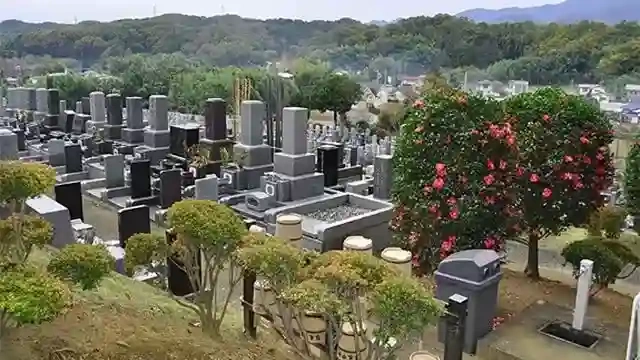 厚木中央霊園　墓地の様子