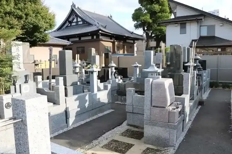 法田寺墓苑 整備された墓地