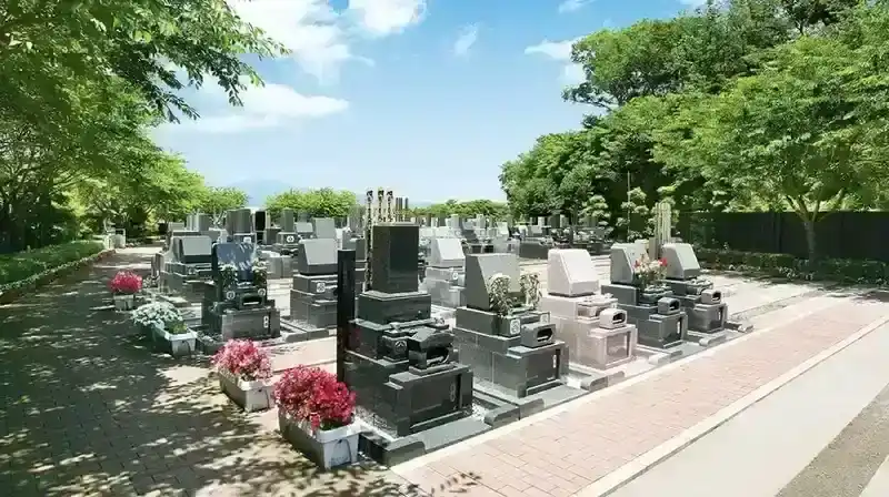 茅ヶ崎霊園 永久の郷 陽当たりの良い墓域