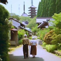 歴史を感じるお寺