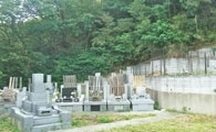 栄林寺墓苑 緑に包まれた墓地