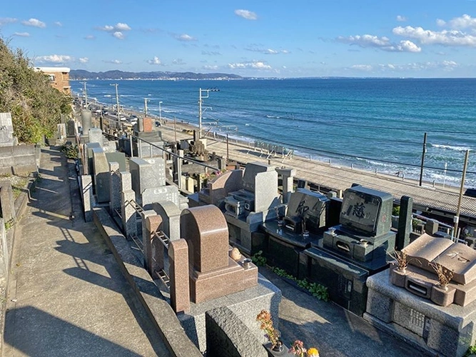 鎌倉市 海が見える丘霊園