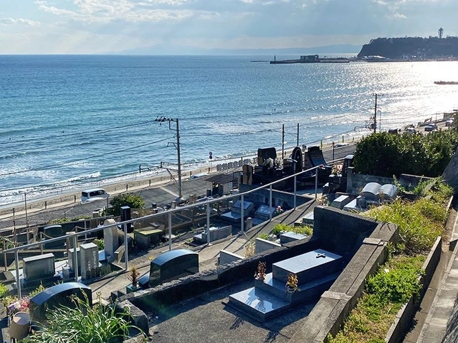 鎌倉市 海が見える丘霊園