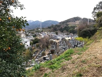 落ち着いた空間でお墓参りができる