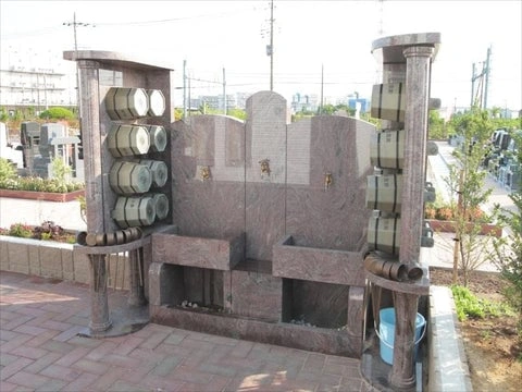 吉川美南霊園 水汲み場の写真