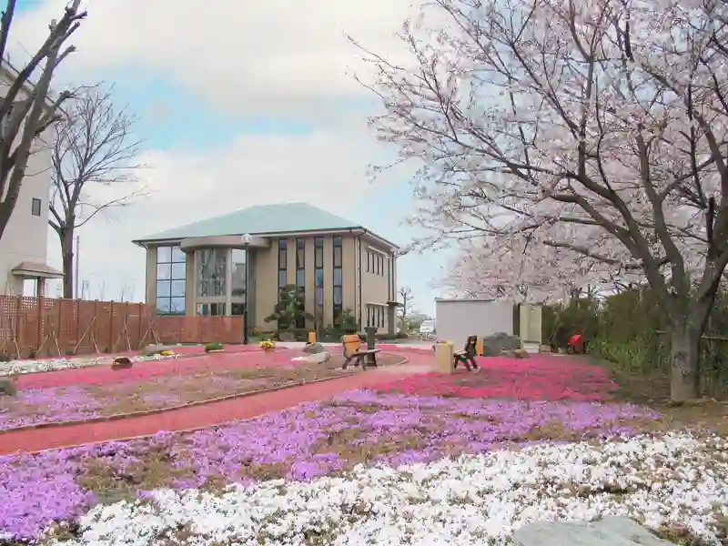 春には桜が迎える春日部市の霊園