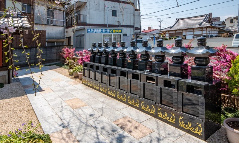 眞乗寺 永代供養墓・樹木葬 永代供養付個別墓「冥福五輪塔」