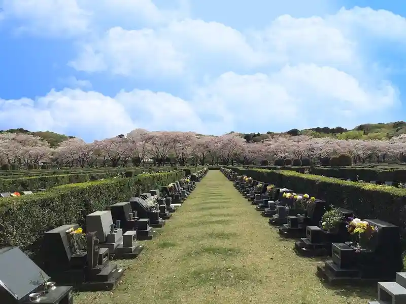 自然に囲まれたさいたま市営霊園 思い出の里