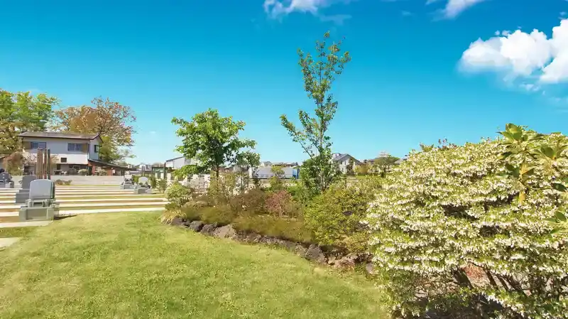 熊谷ひばりの森霊園 緑豊かな環境①