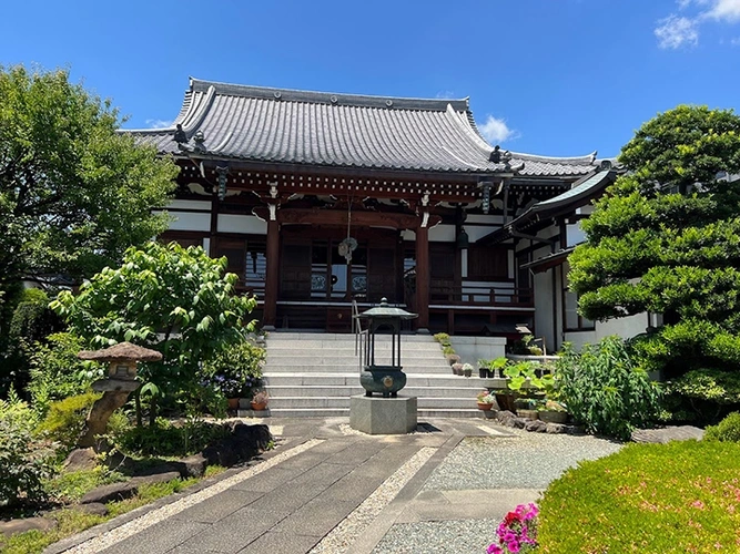 日高市 天然寺 のうこつぼ