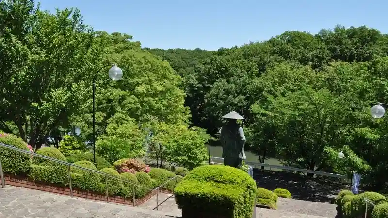 森林公園昭和浄苑 多くの緑に囲まれています