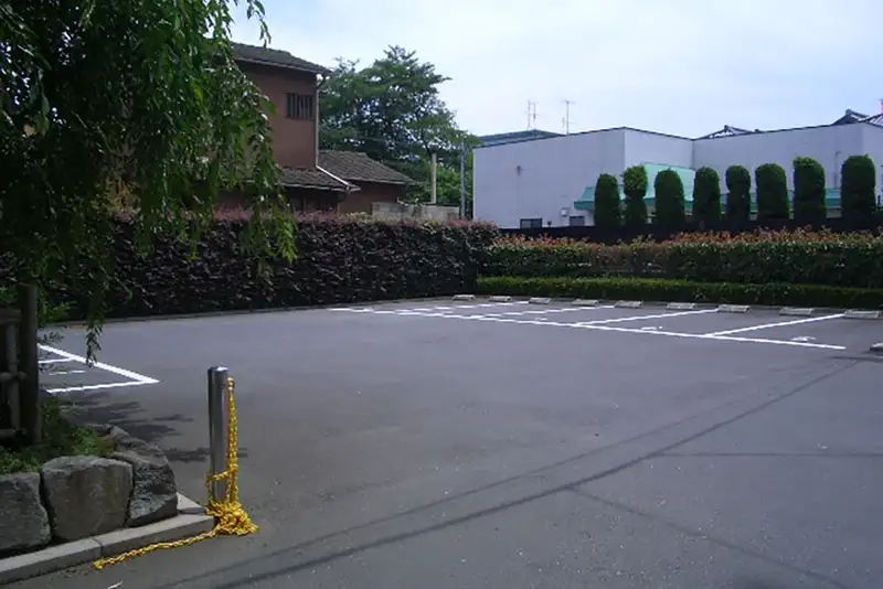 バリアフリー設計・大きな駐車場