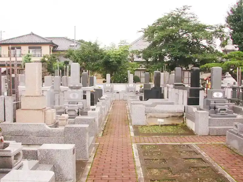 龍福寺墓苑 日当たりが良い墓地