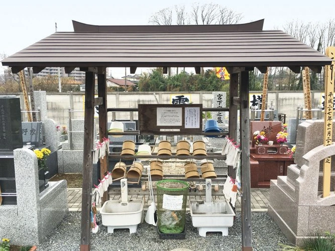 昌福寺東陽の杜霊園 水汲み場の写真