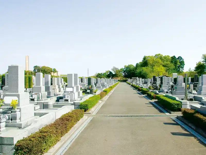 緑豊かな昌平寺 第三武蔵野墓苑