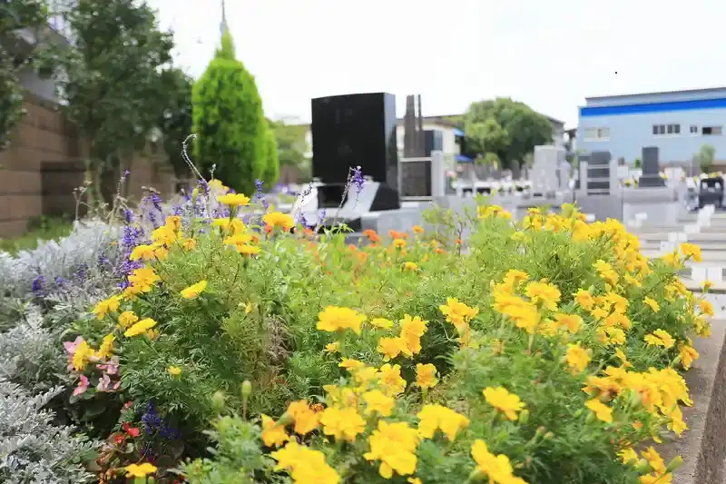 さくらメモリアルパーク 園内を彩る植栽