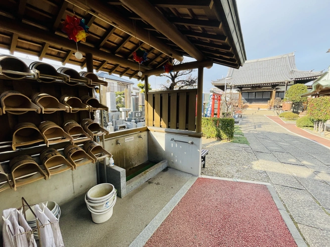 本覚寺 永代供養墓 水汲み場の写真