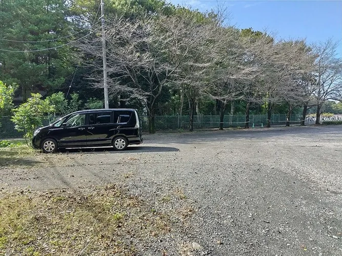 川越霊園 駐車場の写真