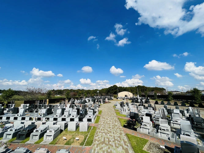 メモリアルフォレスト八千代 墓地全景