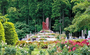 四街道市 千葉中央霊園 ガーデニング型樹木葬「フラワージュ」