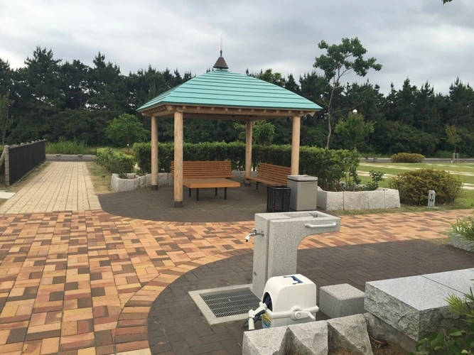 浦安市営 浦安墓地公園 水汲み場の写真