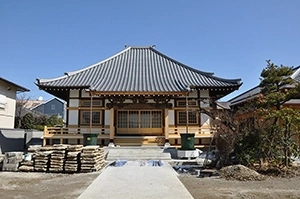 歴史を感じるお寺