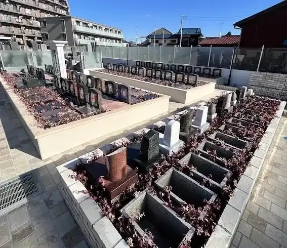 市川サールナートガーデン 上からの写真