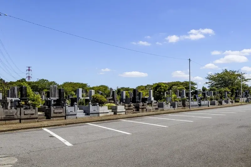 船橋市営 馬込霊園 駐車場