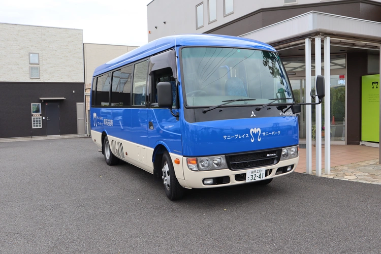 東松戸駅からの無料送迎バス（土日祝・彼岸）