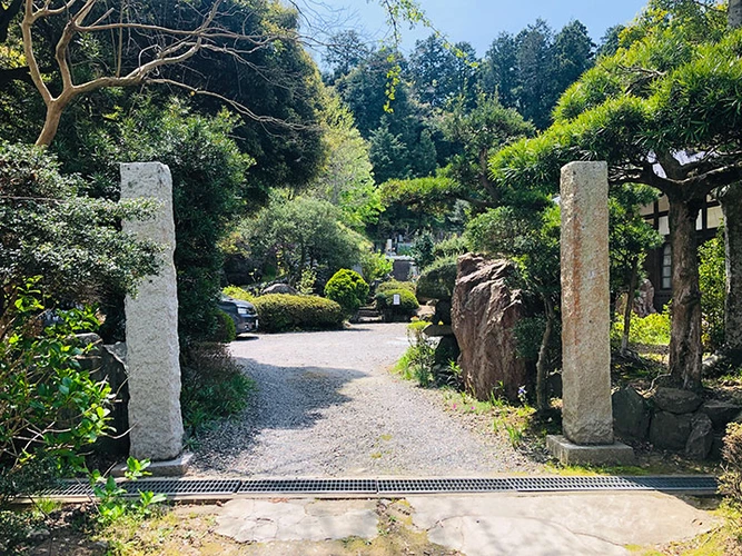 富津市 長照寺 のうこつぼ