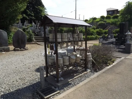 本覚寺霊園 水汲み場の写真