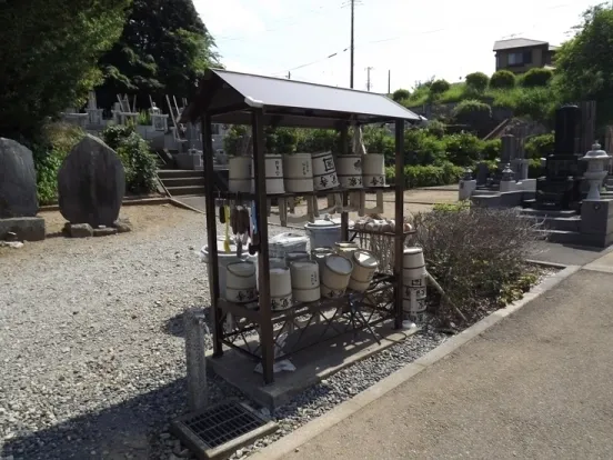 本覚寺霊園 水汲み場